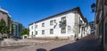 Casa da Cultura (Culture House) of Vila Nova de Famalicao. Manuel Sottomaior Square on the left.